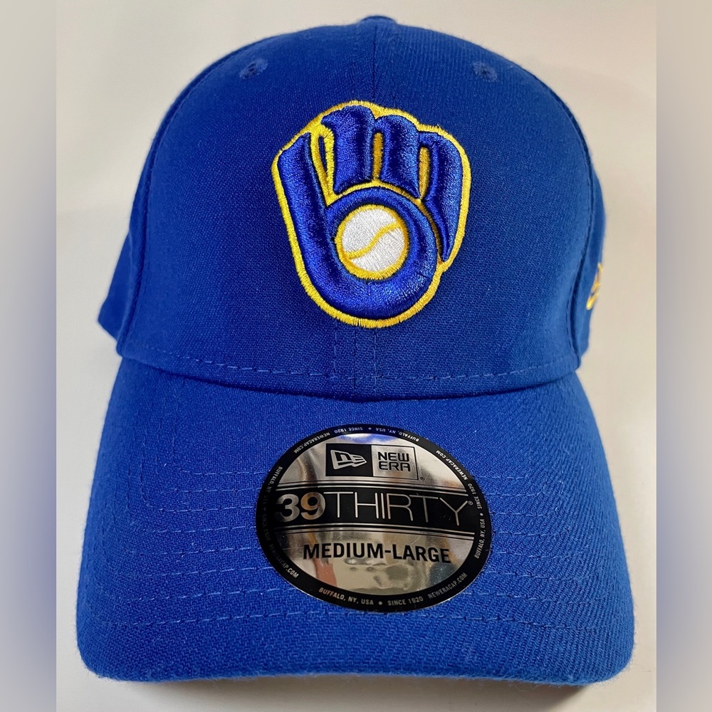 🆕 New Era Milwaukee Brewers Team 39THIRTY Cap